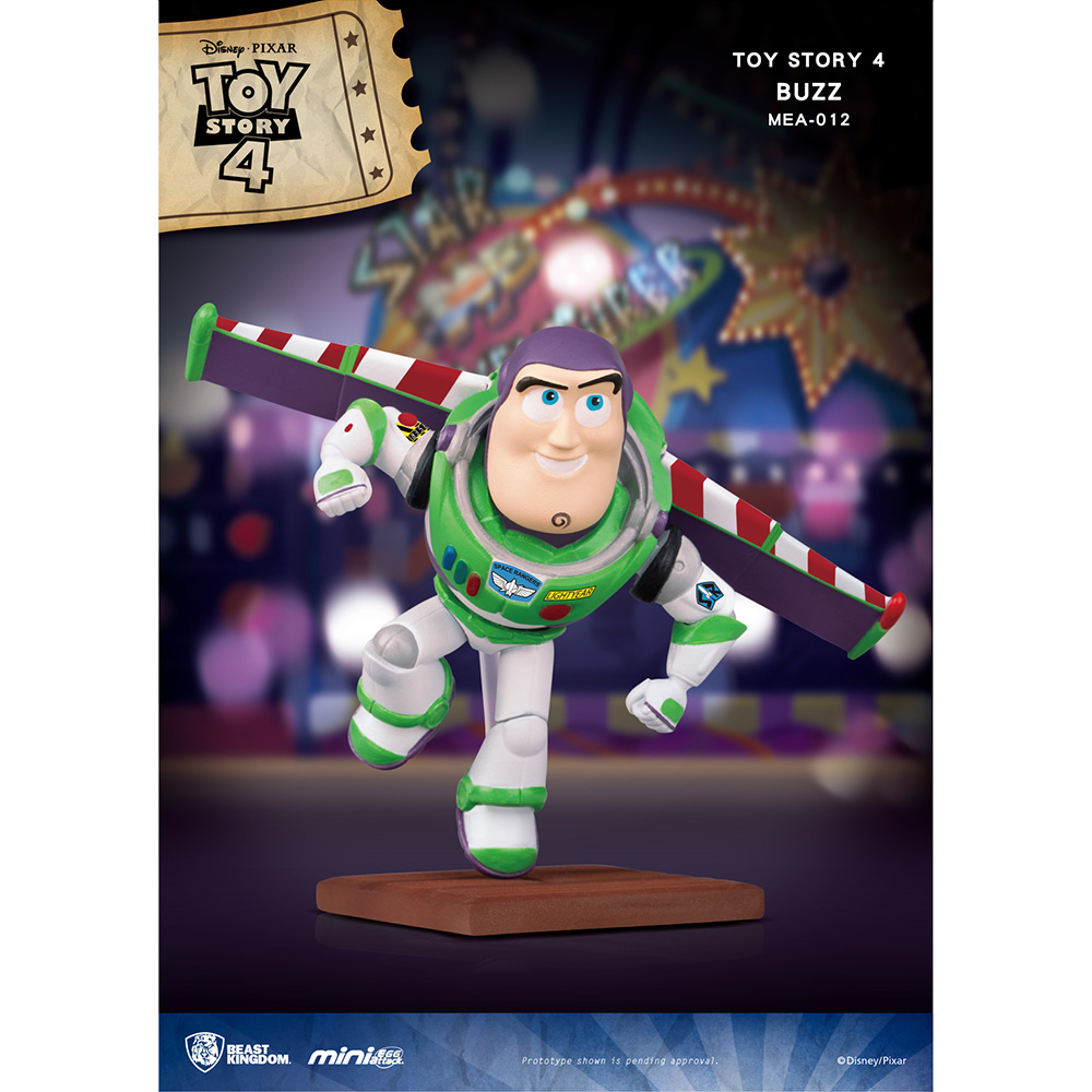 Disney Toy Story 4 Buzz Lightyear Scene Story Figure Figurine Toy Ornament 17cm