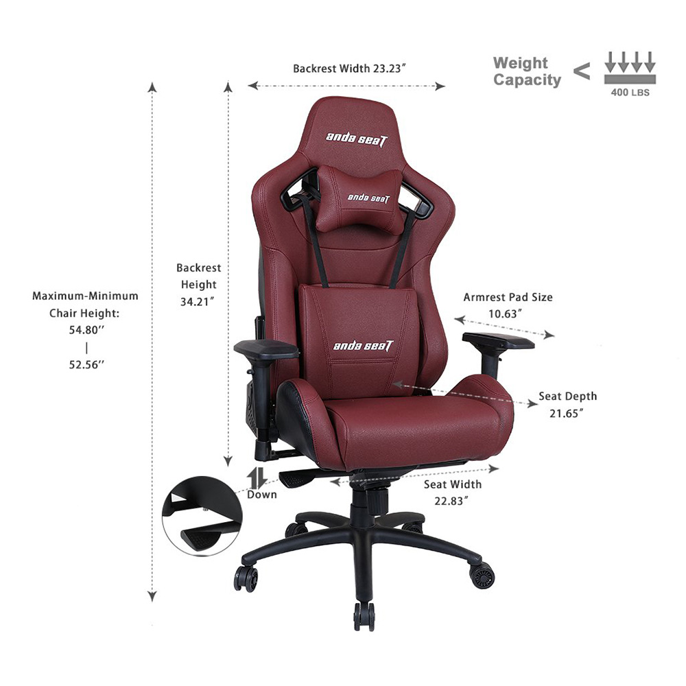 ANDA Premium Game Chair Kaiser Series