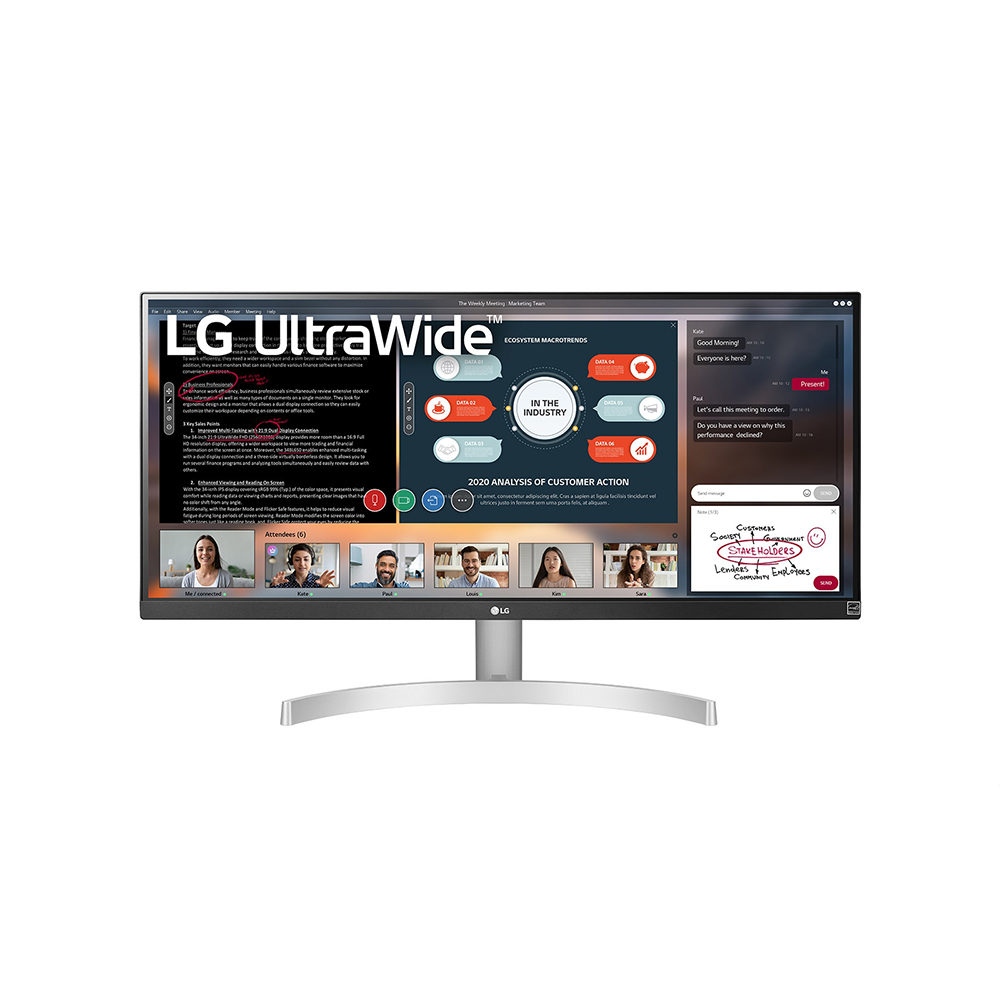 LG 29 Inch 29WN600W / 29WN600-W UltraWide Full HD IPS HDR 10 FreeSync Gaming Monitor ( 29WN600 )