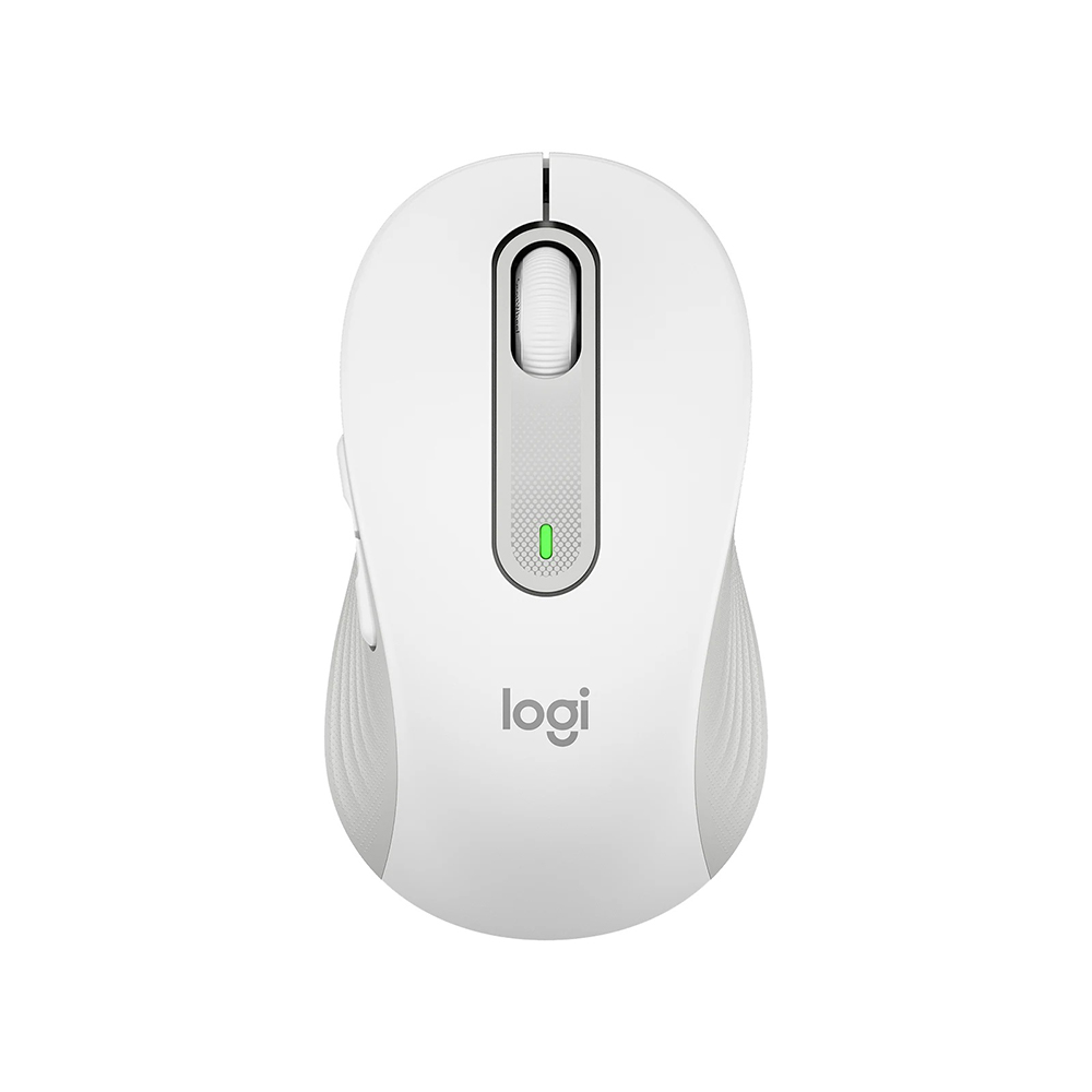 Logitech Signature M650 Wireless Mouse with Silent clicks, customizable side buttons , Small Medium Hand - Bluetooth Mouse