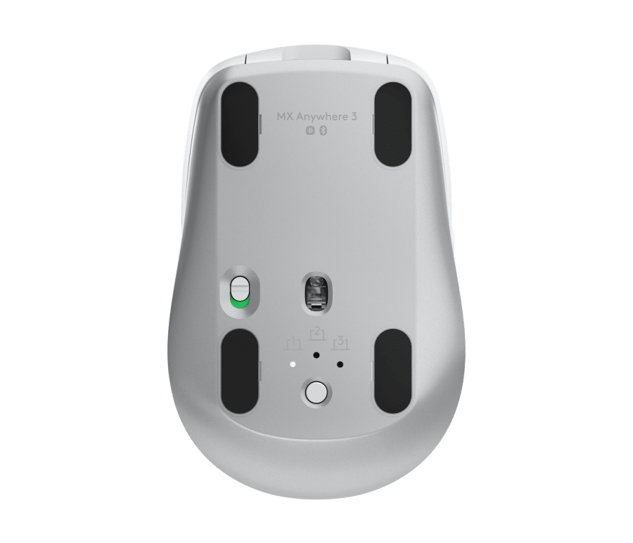 Logitech MX Anywhere 3 Wireless Compact Performance Mouse - Pale Gray