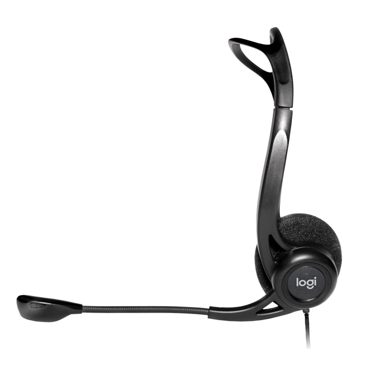 Logitech USB Wired Headset H370 with Digital Quality Sound, Noise Canceling Mic, In-Line Controls, Adjustable Headband