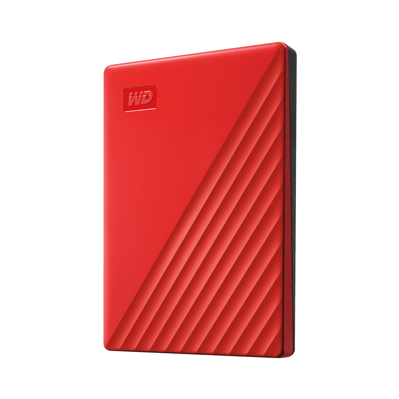WD Western Digital My Passport 4TB (Red)  Slim Portable External Hard Disk USB 3.0 With WD Backup Software & Password Protection