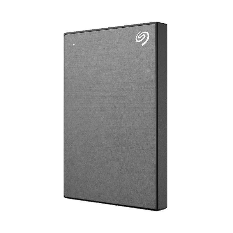 Seagate 1TB (Space Grey) Backup Plus Slim Aluminium Texture Portable External Hard Disk Drive