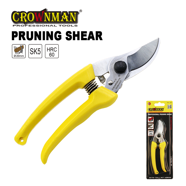 Crownman Professional Pruning Shear with Plastic Handle