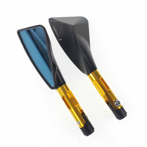 MBM Gold Motorcycle Rear-view Mirror