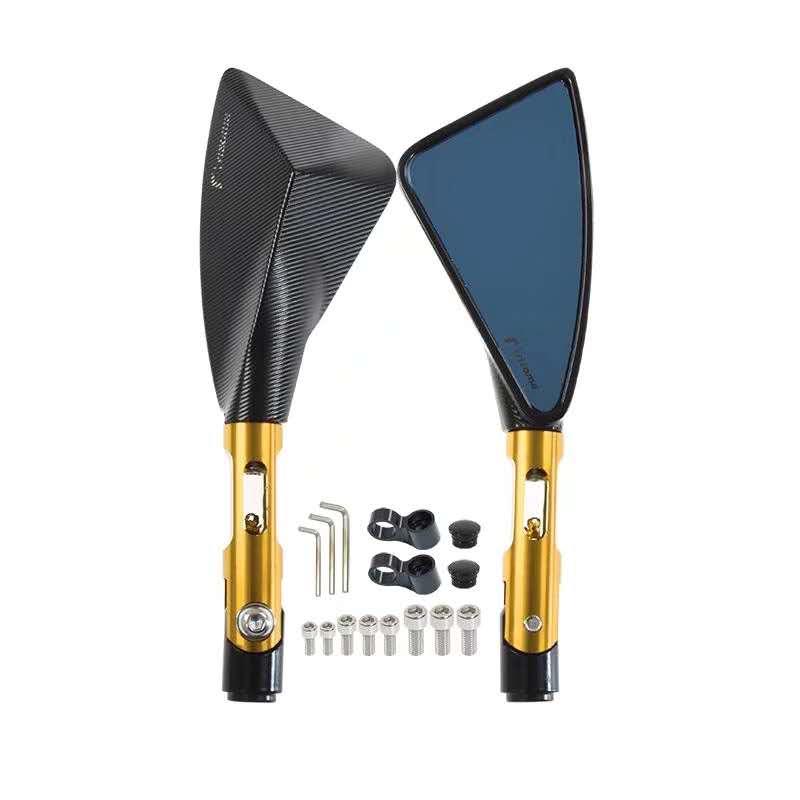 MBM Gold Motorcycle Rear-view Mirror