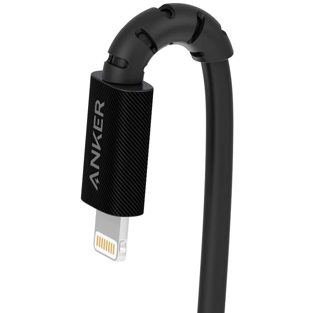 Anker A8613 PowerLine 6ft Select USB-C to Lightning Connector Cable - Black (1.8M)