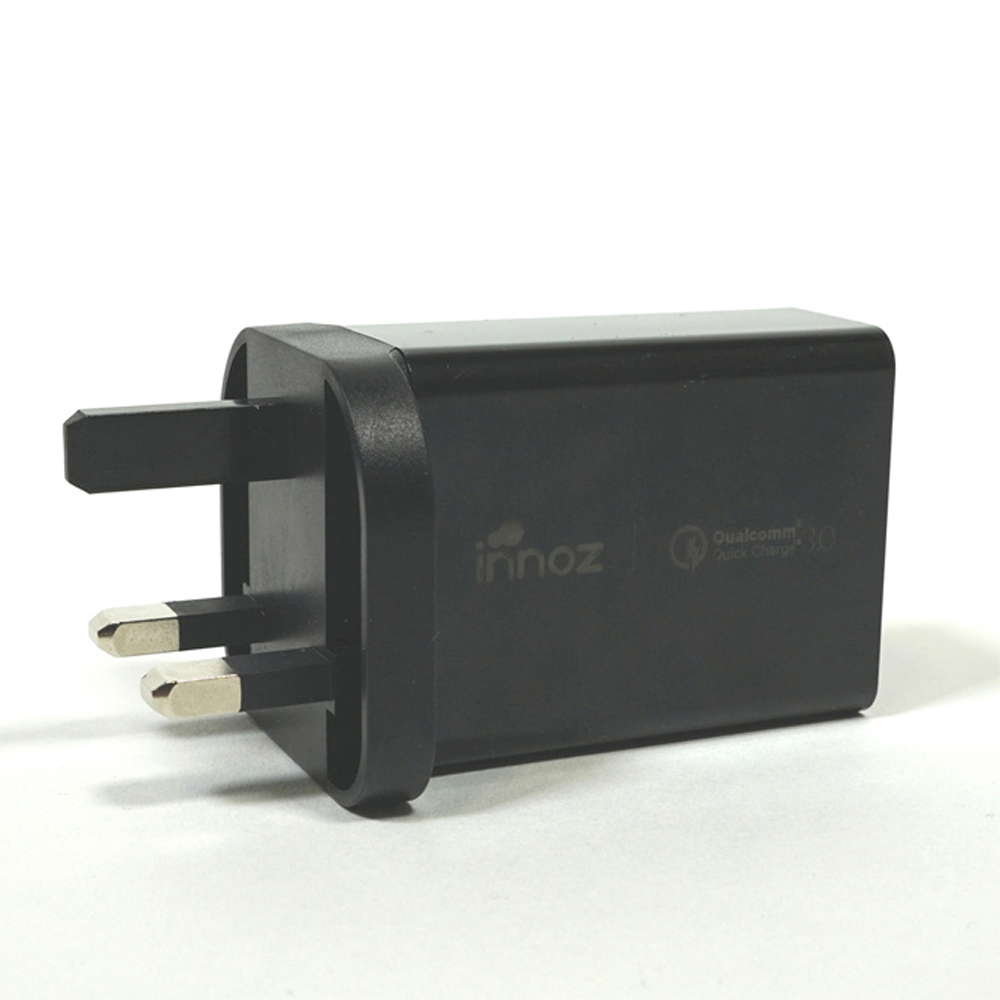Innoz InnoPower Q3C 3 Port with Type-C QC3.0 Smart Wall Charger - Black