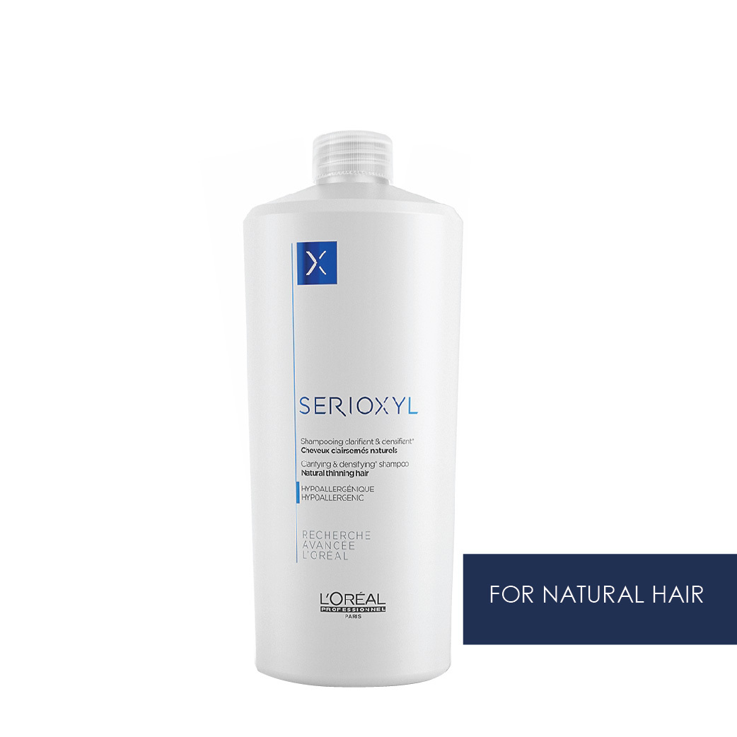 Loreal Serioxyl Thinning Hair Shampoo (1000ml) For Natural Hair