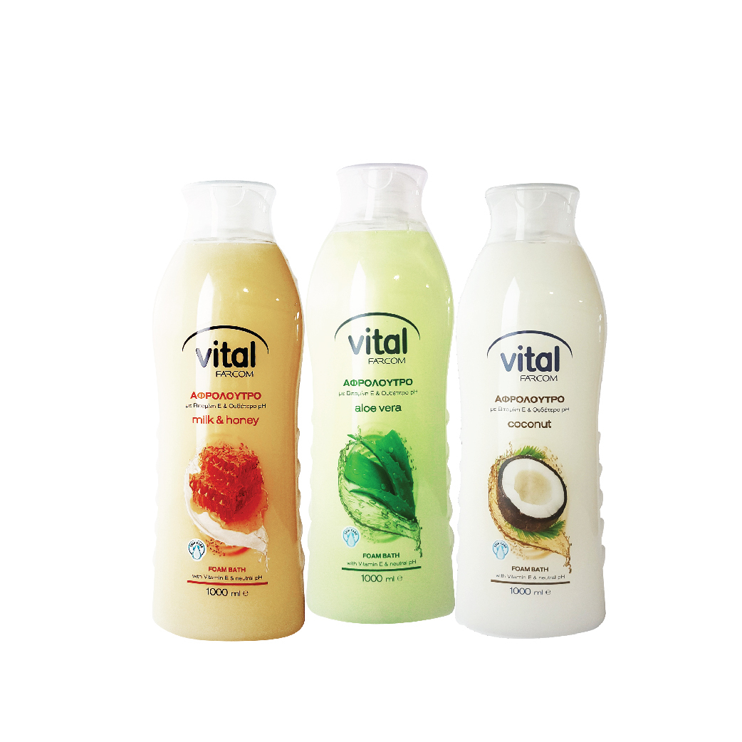 VITAL Bath Foam 1000ML - COCONUT