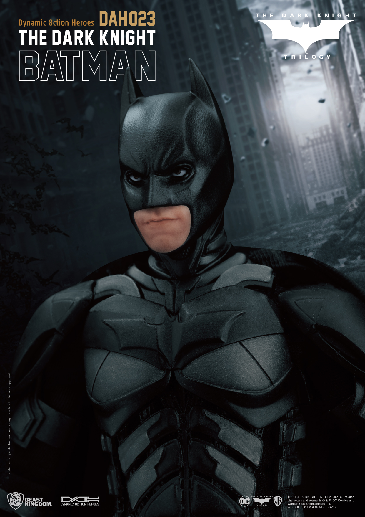 DC Dynamic 8ction Heroes : The Dark Knight - Batman (DAH-023)