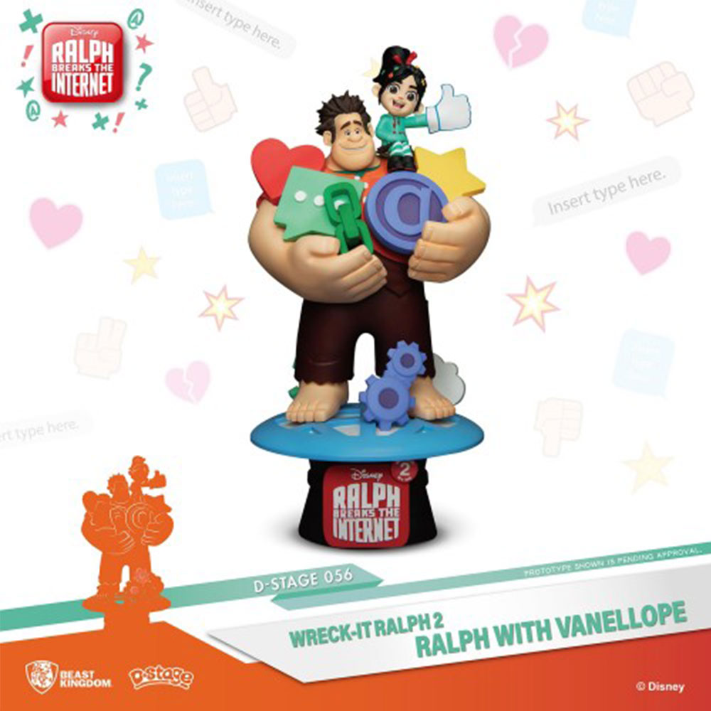 Disney DS-056 Wreck It Ralph 2 - Ralph With Vanellope