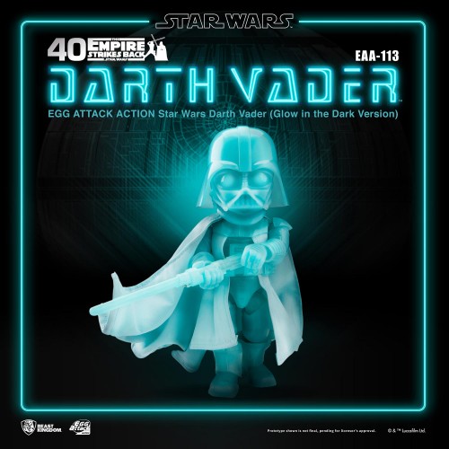 Star Wars Egg Attack Action : Darth Vader - Glow in the dark ver. (EAA-113)