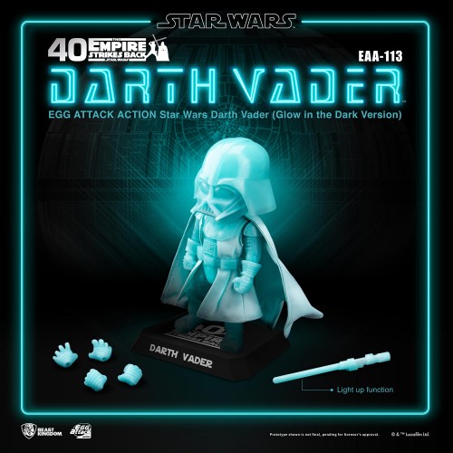 Star Wars Egg Attack Action : Darth Vader - Glow in the dark ver. (EAA-113)