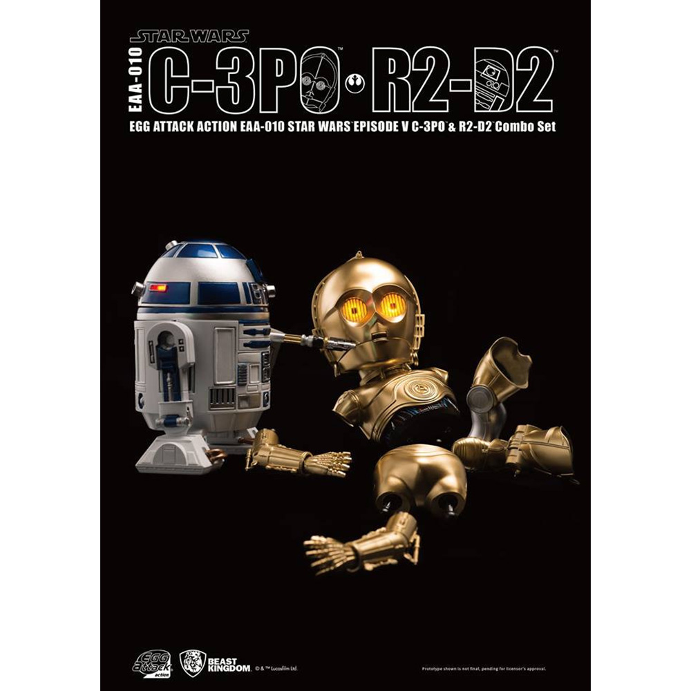 EAA-010 Star Wars Episode V C-3PO R2-D2 Combo Set