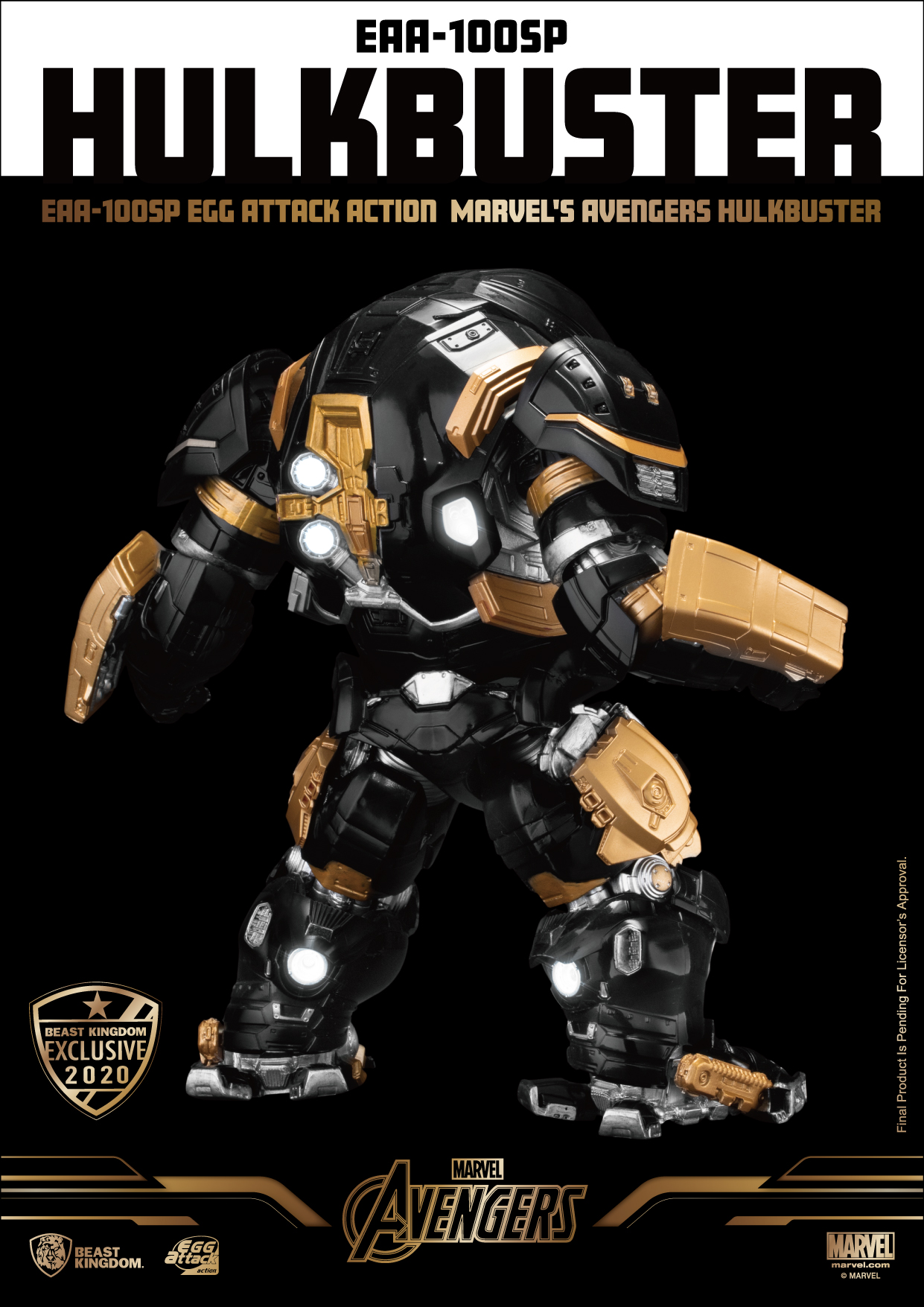 Marvel Egg Attack Action : Avengers : Age of Ultron Hulkbuster Limited Edition (EAA-100SP)