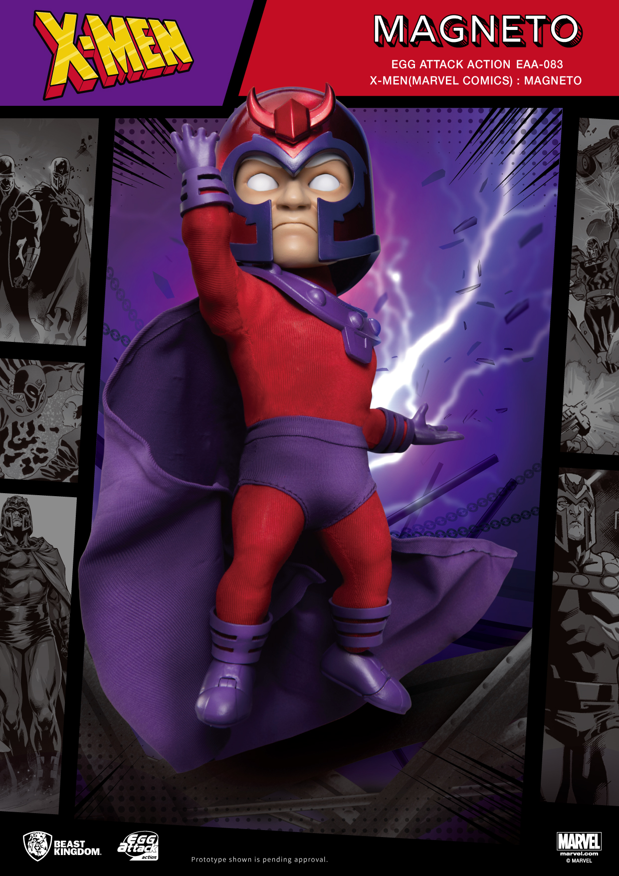 Marvel Egg Attack Action Figure : X-Men - Magneto (EAA-083)