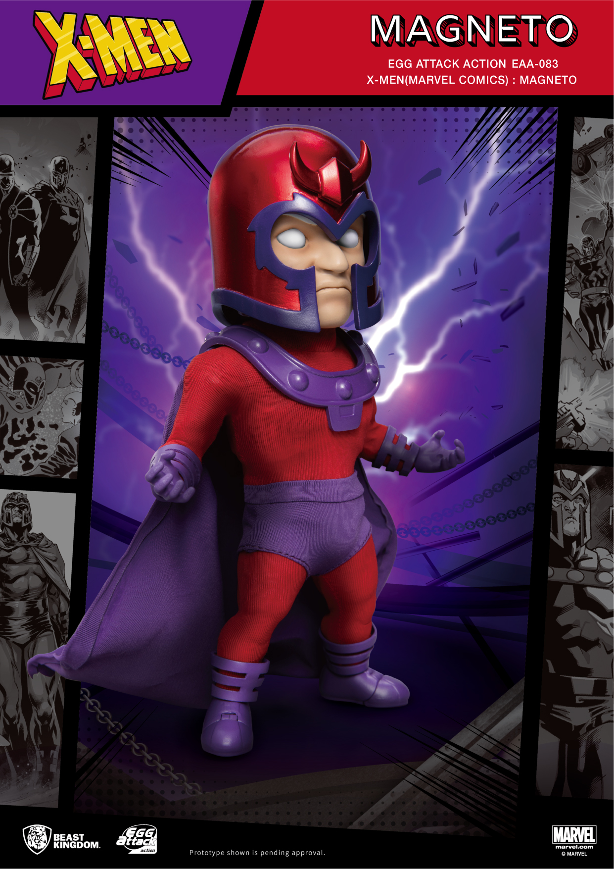 Marvel Egg Attack Action Figure : X-Men - Magneto (EAA-083)