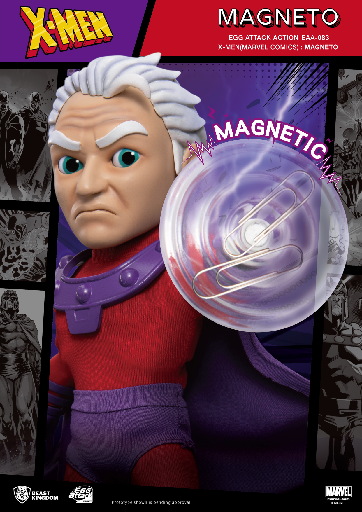 Marvel Egg Attack Action Figure : X-Men - Magneto (EAA-083)