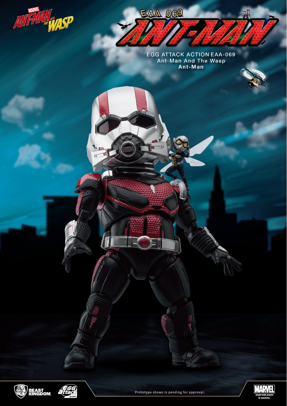 Ant-Man & The Wasp: Egg Attack Action - Ant-Man (EAA-069)