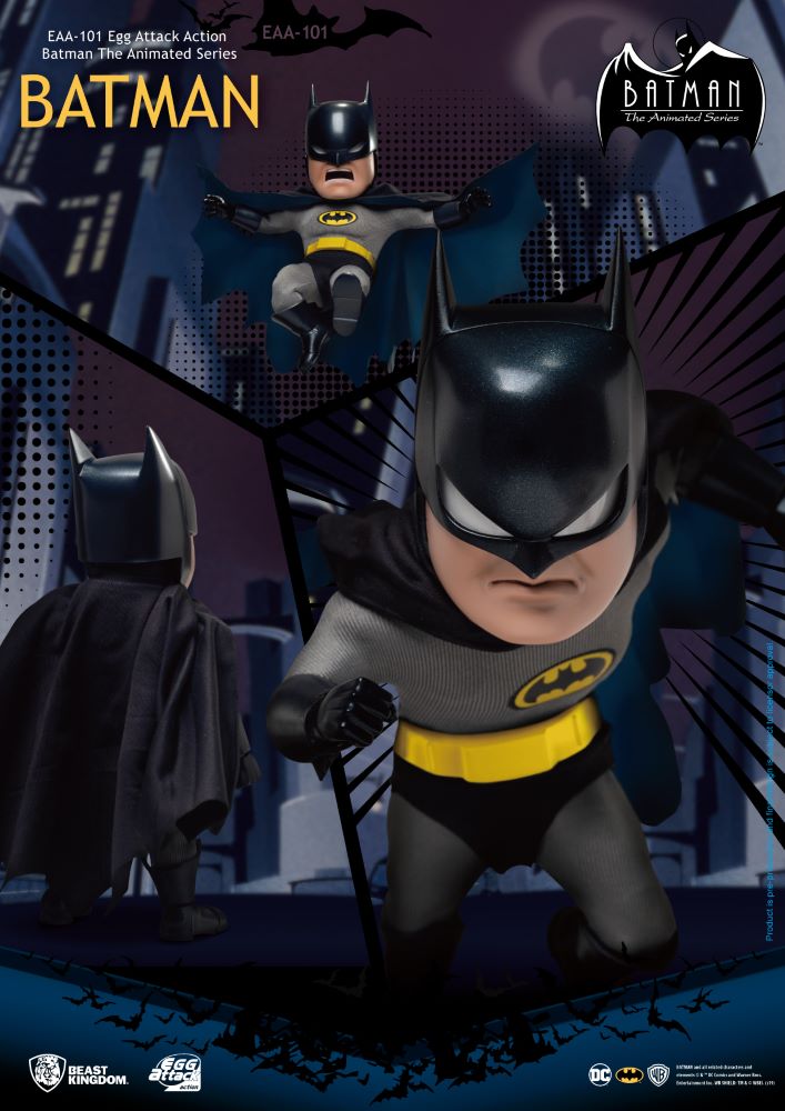 Batman Egg Attack Action Figure: The Animated Series - Batman (EAA-101)