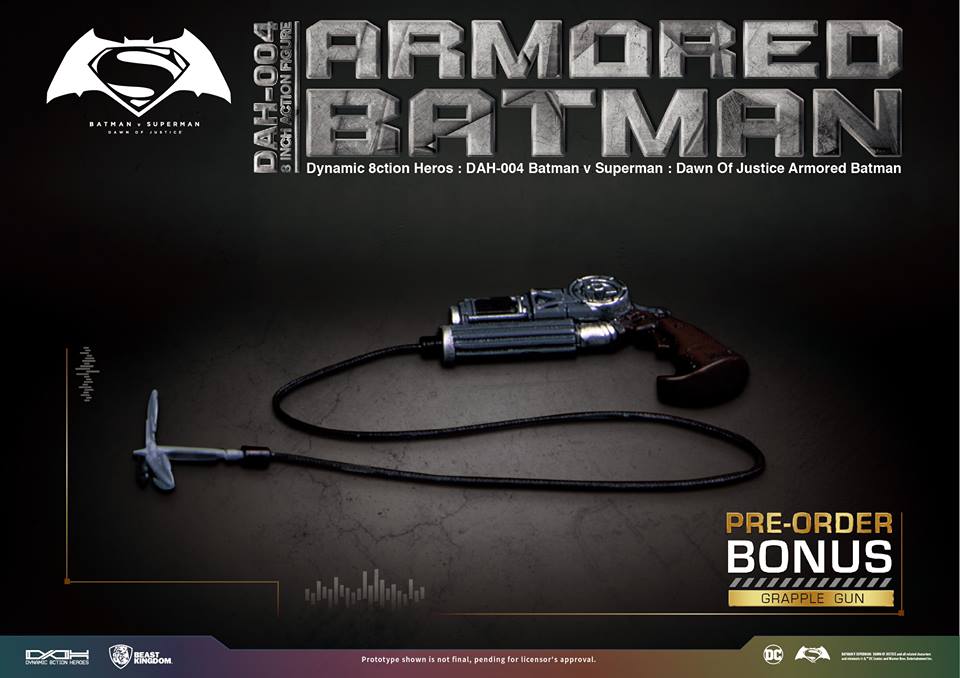 Batman vs Superman: Dawn Of Justice - Armored Batman (DAH-004)