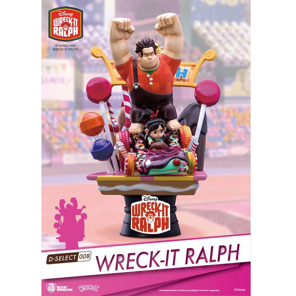 Disney Diorama D-Select Series Exclusive 6-Inch Statue - Wreck-It Ralph (DS-008)