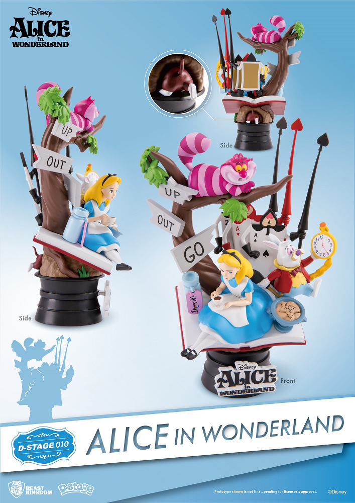 Disney Diorama Stage - Alice In Wonderland Figure (DS-010)