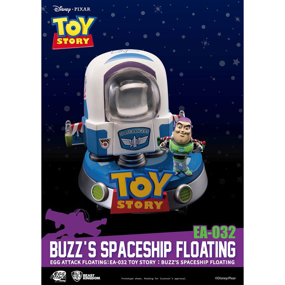 Disney Toy Story: Egg Attack - Buzz's Spaceship Floating (EA-032)