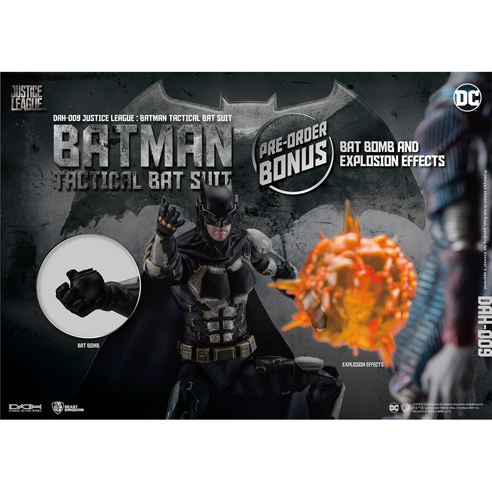Justice League: Dynamic 8ction Heroes - Batman Tactical Bat suit (DAH-009)