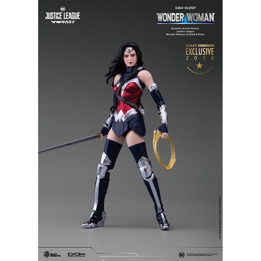 Justice League: Dynamic 8ction Heroes - Wonder Woman Special Color Version (DAH-012SP)