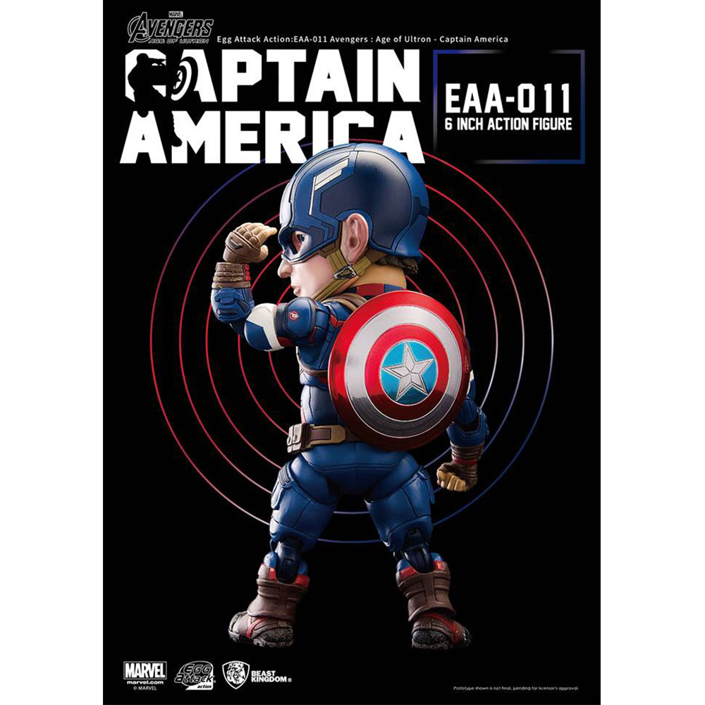 Marvel Avengers: Egg Attack Action - Age of Ultron - Captain America (EAA-011)
