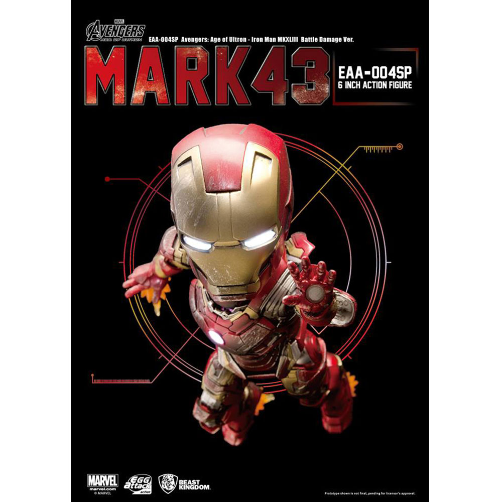 Marvel Avengers: Egg Attack Action - Age of Ultron - Iron Man Mark 43 (EAA-004SP)