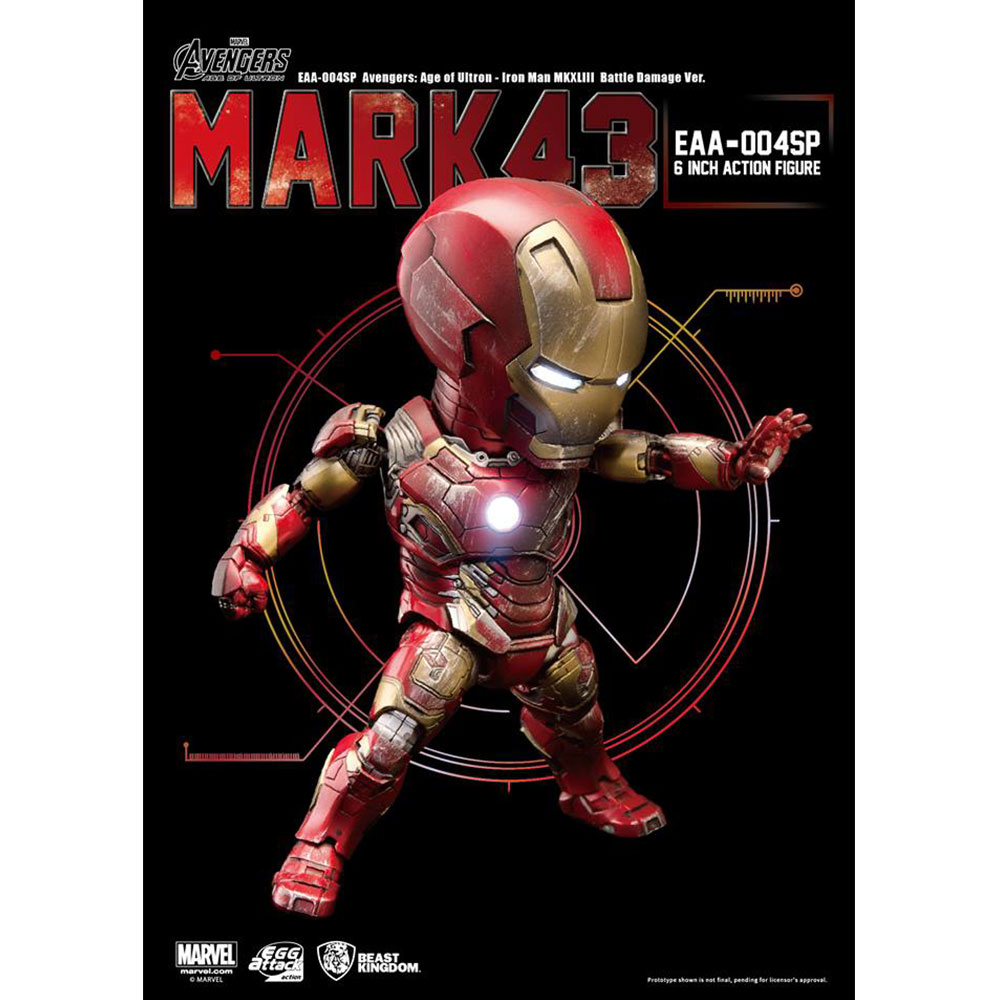 Marvel Avengers: Egg Attack Action - Age of Ultron - Iron Man Mark 43 (EAA-004SP)
