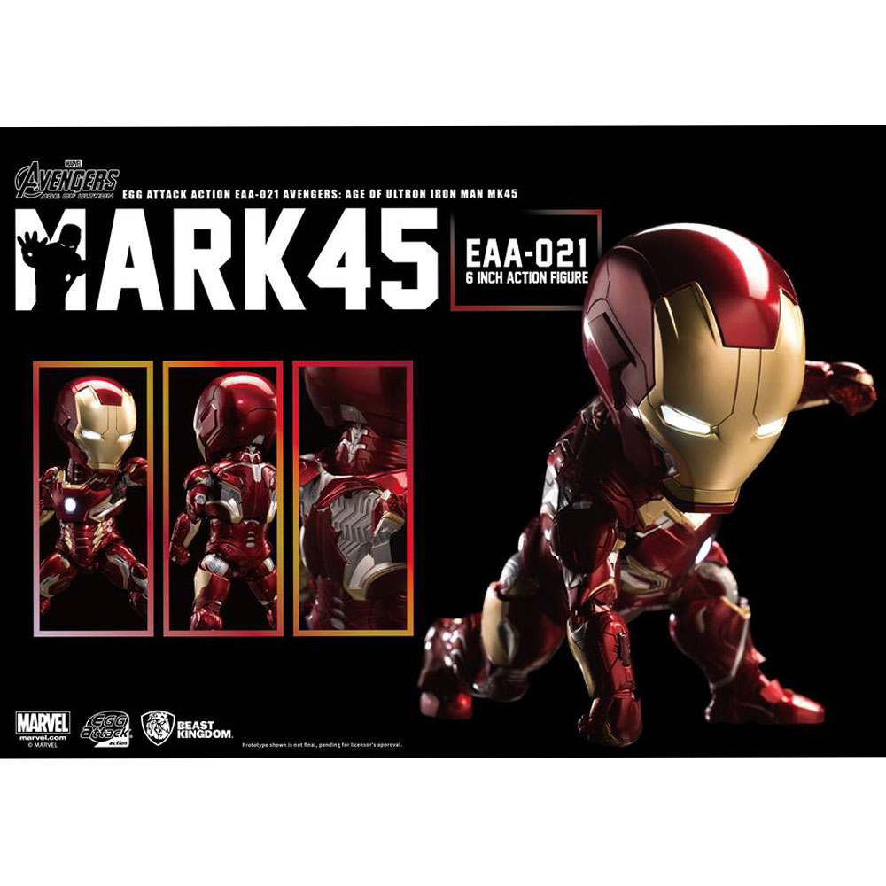 Marvel Avengers: Egg Attack Action - Age of Ultron - Iron Man MK45 (EAA-021)
