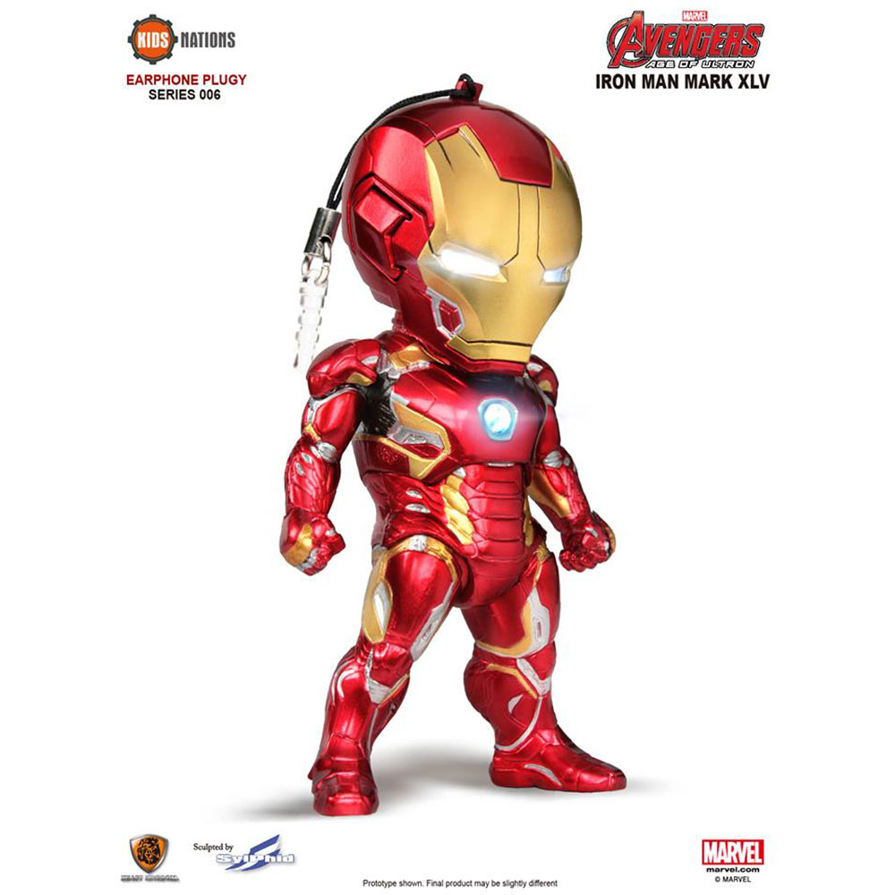 Marvel Avengers - Kids Nations - Age of Ultron - Earphone Plugy series 006 (KN-006)