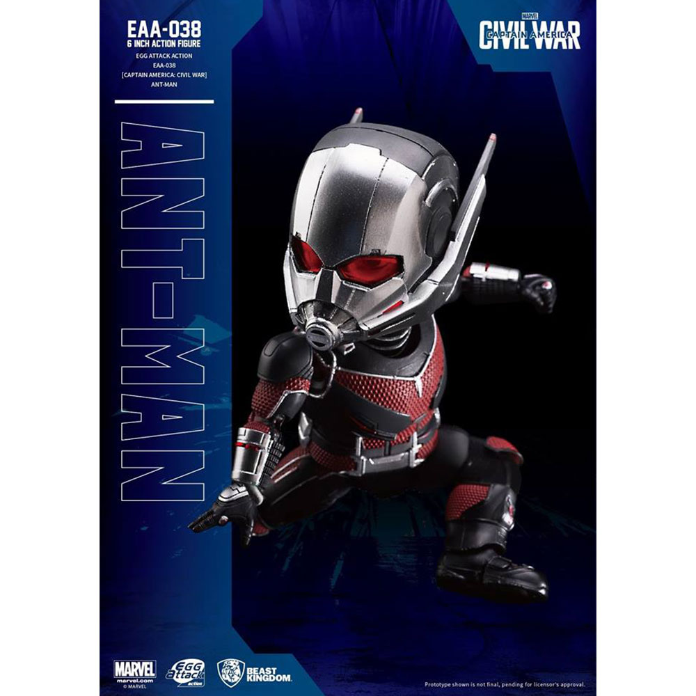 Marvel Captain America: Civil War Egg Attack Action - Ant-Man (EAA-038)