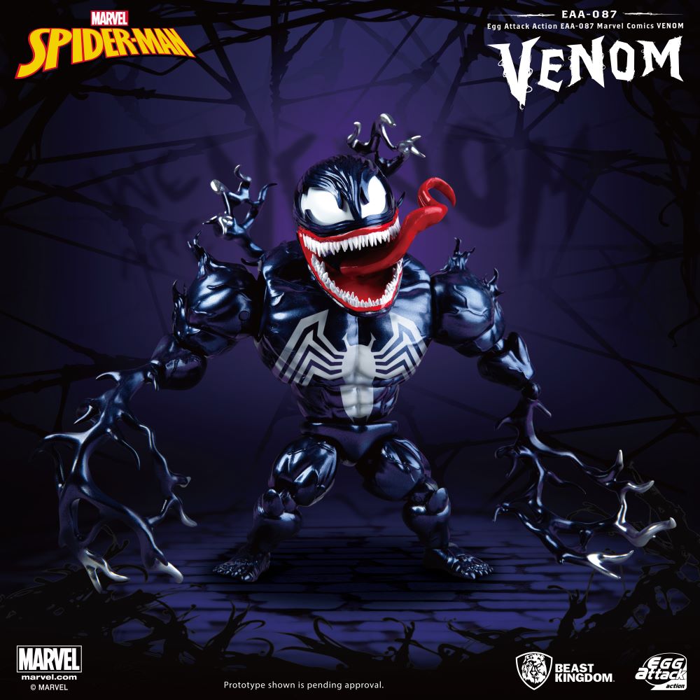 Marvel Comic: Egg Attack Action Figure - Venom (EAA-087)