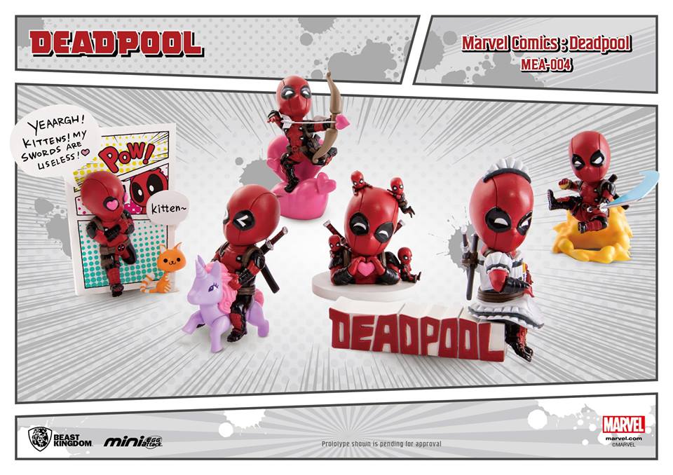Marvel Comics: Mini Egg Attack - Deadpool Jump Out 4th Wall (MEA-004)