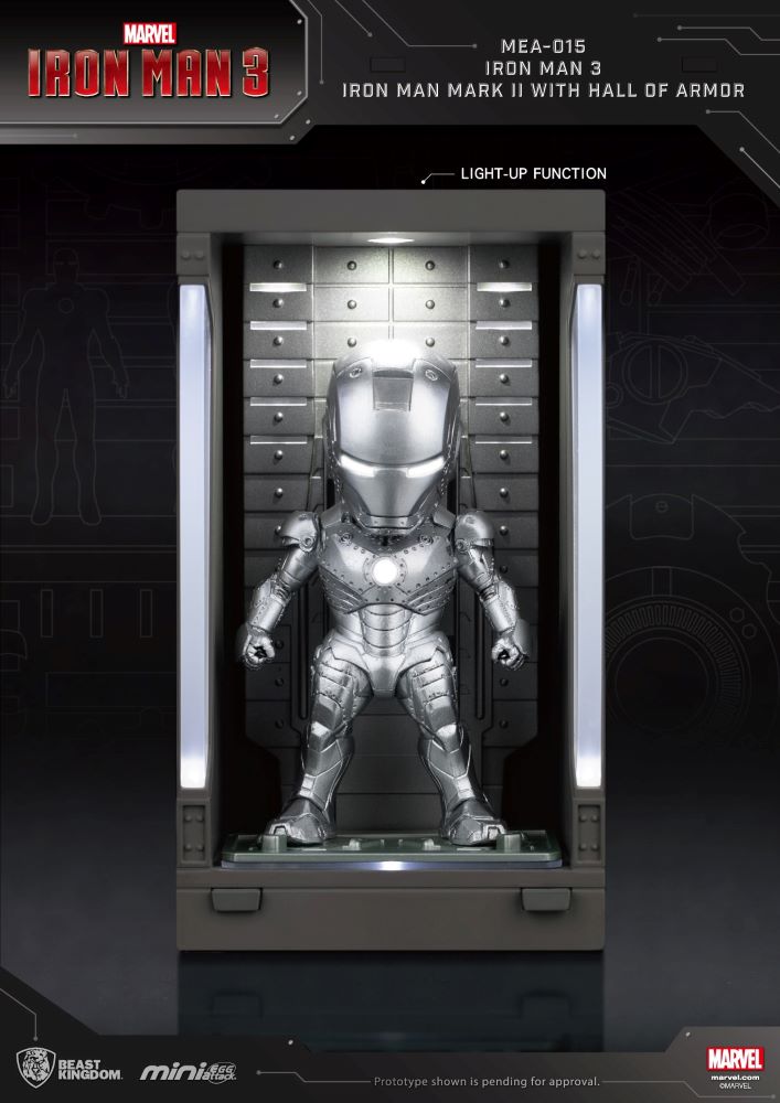 Marvel Mini Egg Attack Series: Iron Man Mark II with Hall of Armor (MEA-015M2)