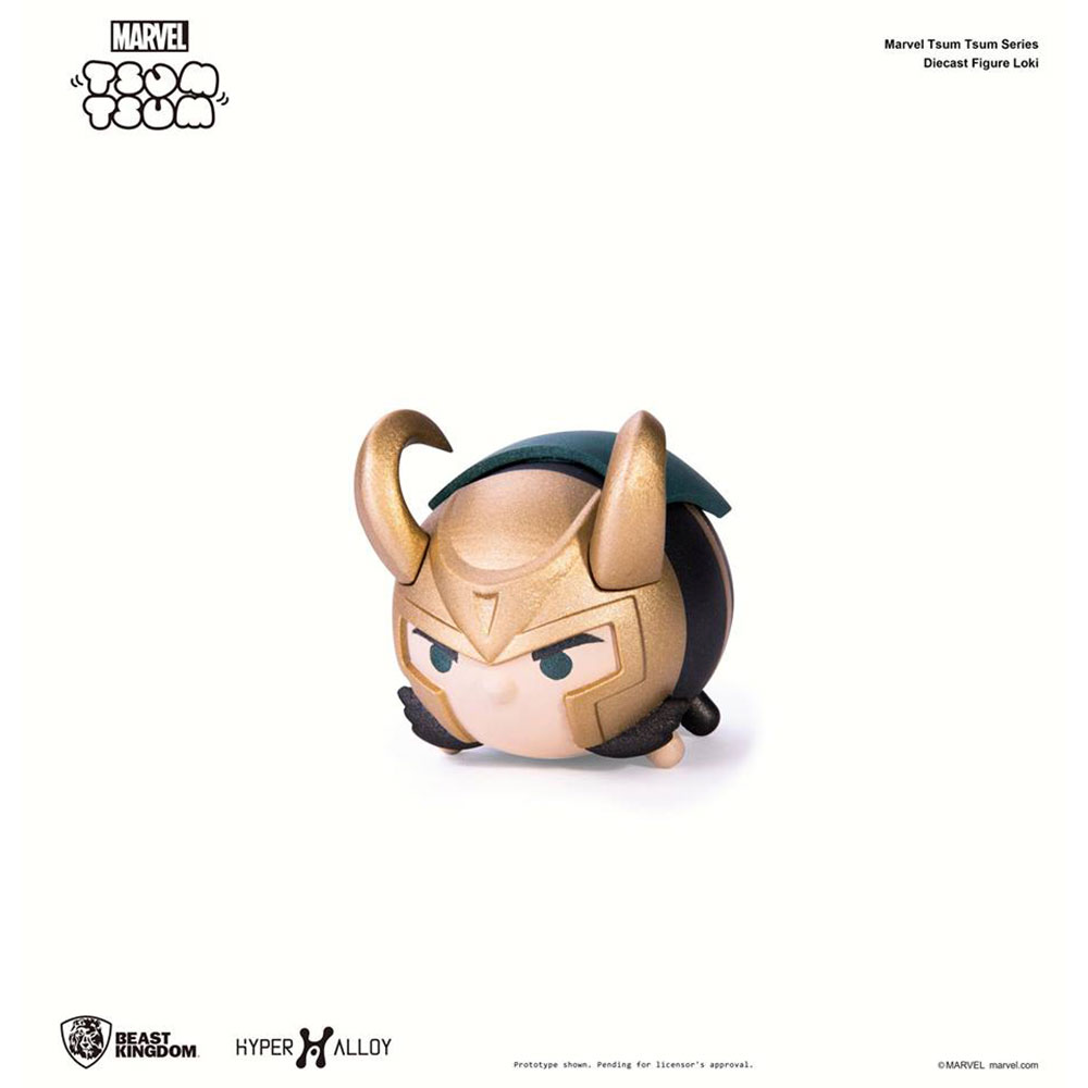 Marvel Tsum Tsum Series Diecast Figure - Hyper Alloy - Venom (HA-001)