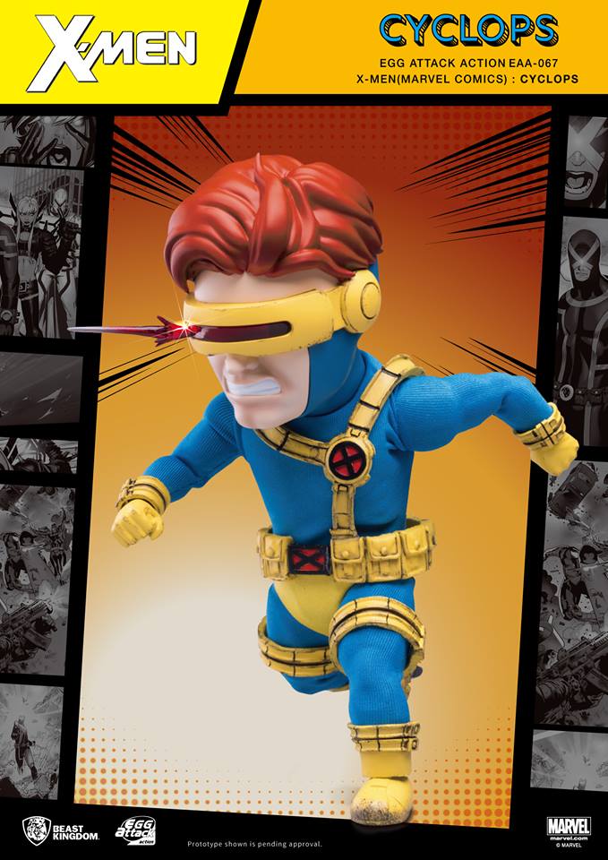Marvel X-Men: Egg Attack Action - Cyclops (EAA-067)