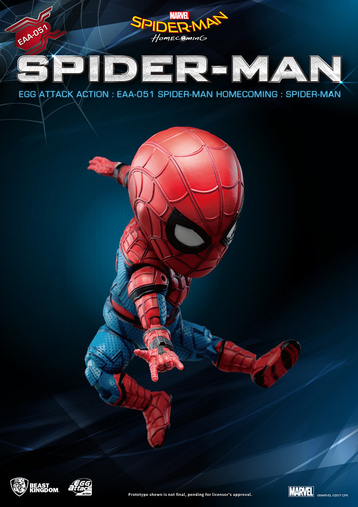 Spider-Man: Egg Attack Action - Homecoming Spider-Man (Backpack) (EAA-051)