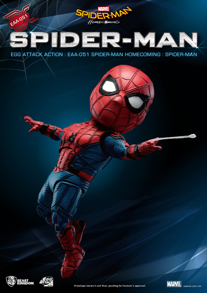 Spider-Man: Egg Attack Action - Homecoming Spider-Man (Backpack) (EAA-051)