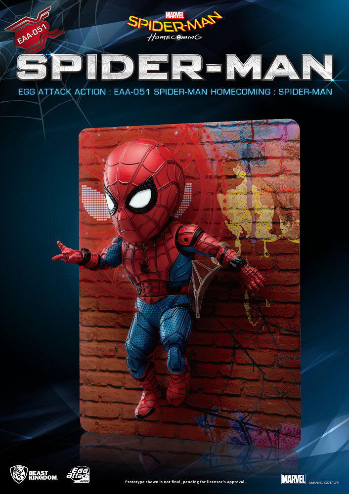 Spider-Man: Egg Attack Action - Homecoming Spider-Man (Backpack) (EAA-051)