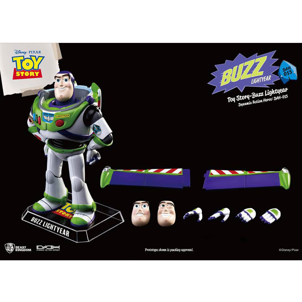 Beast Kingdom DAH-015 Toy Story: Dynamic 8ction Heroes - Buzz Lightyear Action Figure