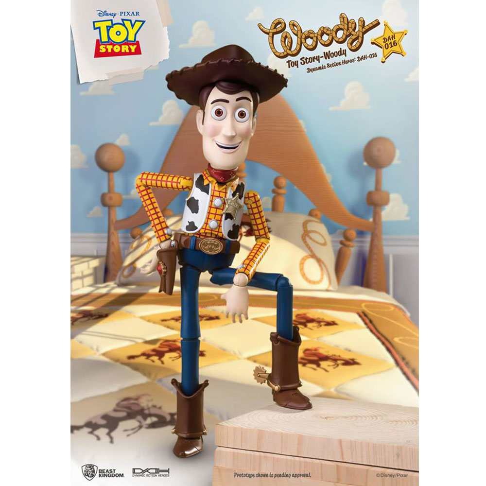 Beast Kingdom DAH-016 Toy Story: Dynamic 8ction Heroes - Woody Action Figure