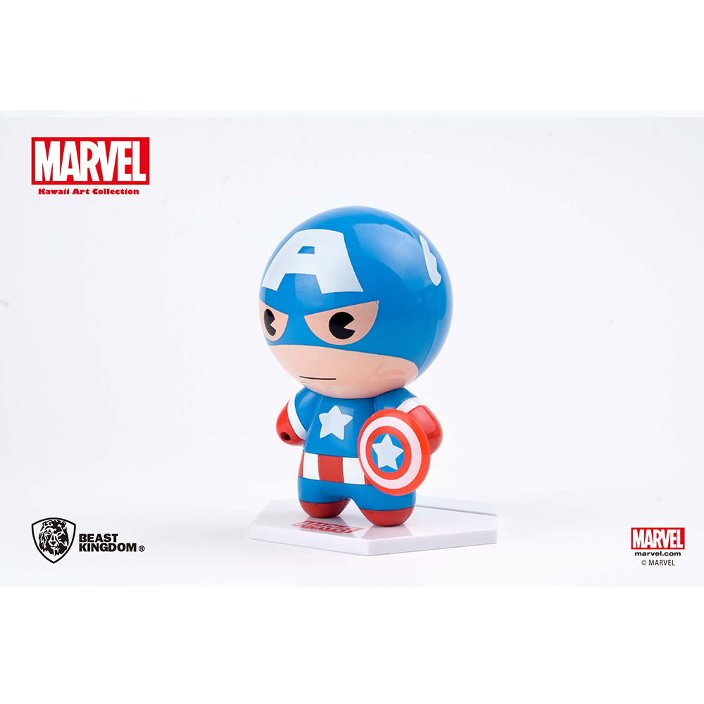 Marvel Kawaii Multi-functional Piggy Bank - Captain America (MK-PGB-CA)