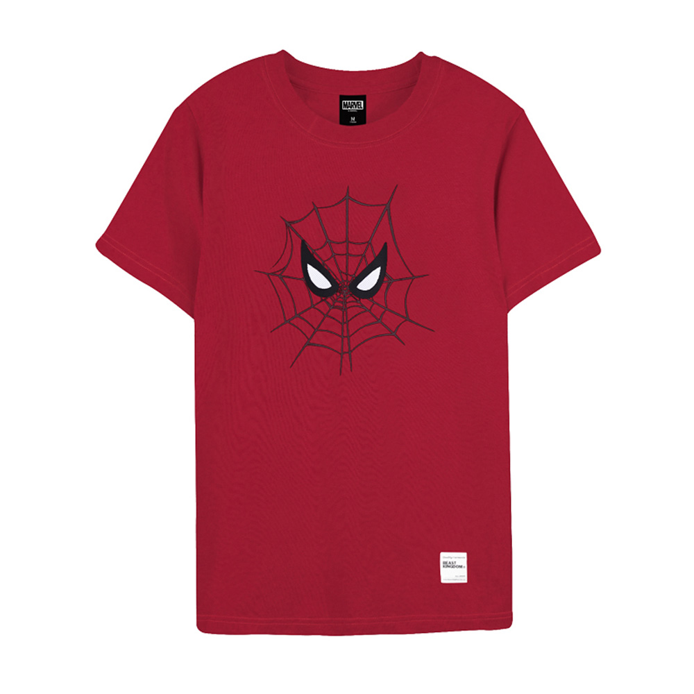 Spider Man Series Spider Eyes Tee (Red, Size S)